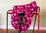 MAXIMA FLEECE RIDE-ON SADDLE COVER - PINK HEART